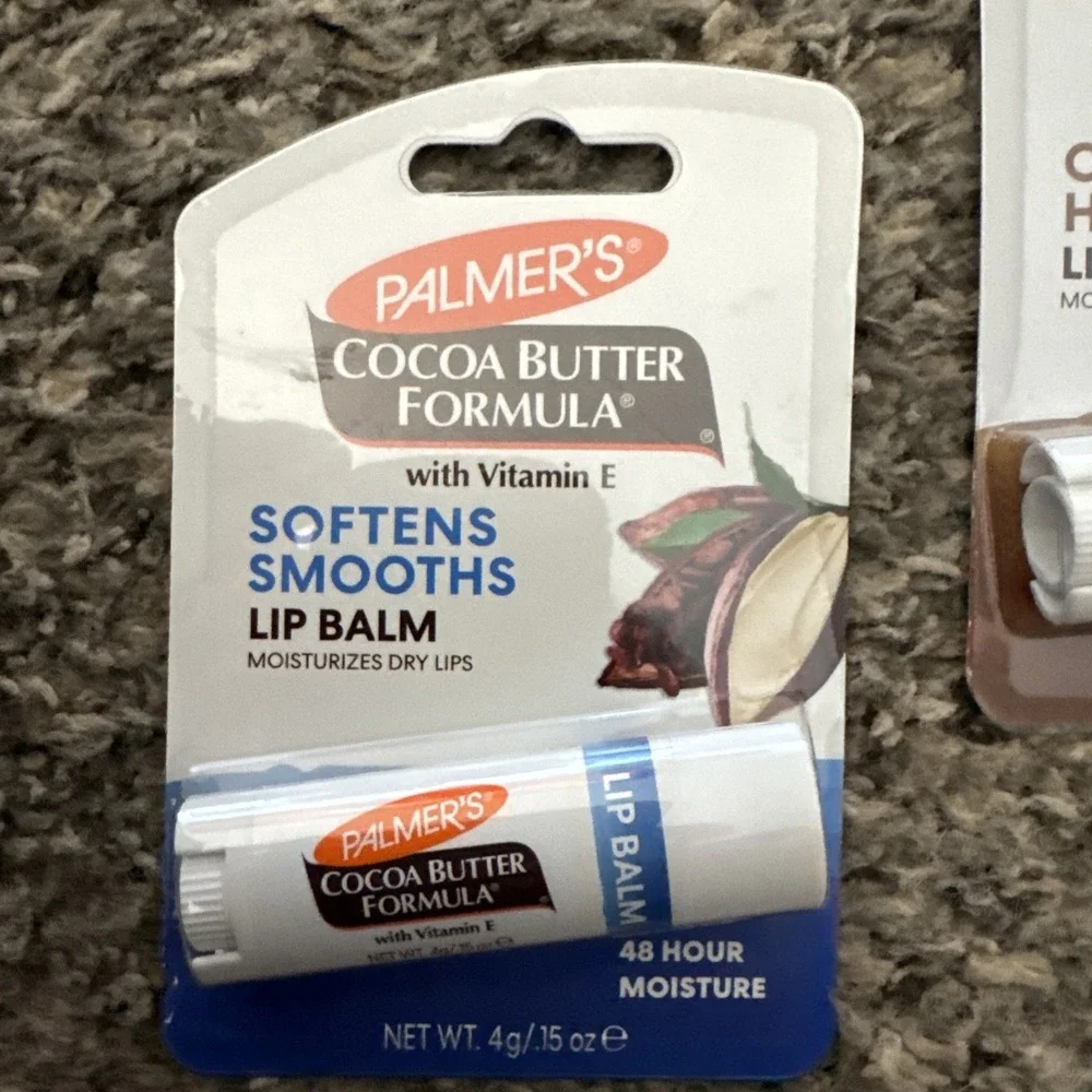 1 Palmer's Cocoa Butter AND 1 Palmer's Coconut Oil Lip Balm SPF 15 & Vitamin E
